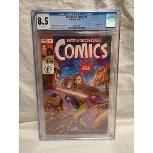 Dark Horse Comics 7 CGC 8.5 1st Sunrider 1993 Star Wars 307-002